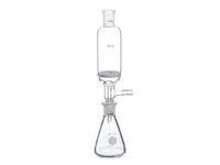 MSE PRO Grinding Mouth with Microfiltration Funnel, Grinding Mouth: 14/20, Sand Core Pore Size: G2