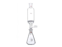 MSE PRO Grinding Mouth with Microfiltration Funnel, Grinding Mouth: 14/20, Sand Core Pore Size: G3