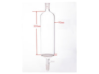 MSE PRO Small-Mouth Vacuum Chromatography Column, Upper Mouth: 24/40, Tube Diameter: 90mm, Tube Length: 300mm, C