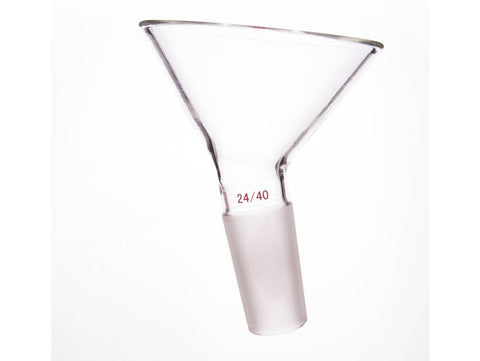 MSE PRO 60° Funnel, Top Diameter: 75mm, Grinding Mouth: 24/40