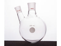 MSE PRO Thick Wall Slanted Two-Mouth Bottle, High Strength, Middle Grinding Mouth: 19/22, Side Grinding Mouth: 14/20, 250mL