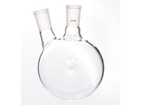 MSE PRO Thick Wall Slanted Two-Mouth Bottle, High Strength, Middle Grinding Mouth: 24/40, Side Grinding Mouth: 24/40, 1000mL