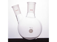 MSE PRO Thick Wall Slanted Two-Mouth Bottle, High Strength, Middle Grinding Mouth: 29/42, Side Grinding Mouth: 24/40, 500mL