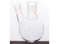 MSE PRO Thick Wall Slanted Two-Mouth Bottle, High Strength, Middle Grinding Mouth: 34/45, Side Grinding Mouth: 24/40, 500mL