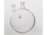 MSE PRO Thick Wall Slanted Two-Mouth Bottle, High Strength, Middle Grinding Mouth: 19/22, Side Grinding Mouth: 19/22, 2000mL