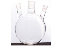 MSE PRO Slanted Three-Mouth Ball Bottle, Thick Wall and High Strength, Middle Grinding Mouth: 45/50, Side Grinding Mouth: 29/42, 5000mL