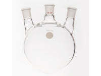 MSE PRO Small Angle Three-Mouth Ball Bottle, Thick Wall and High Strength, Middle Grinding Mouth: 14/20, Side Grinding Mouth: 14/20, 500mL