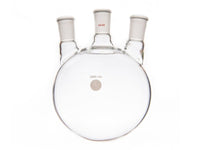 MSE PRO Small Angle Three-Mouth Ball Bottle, Thick Wall and High Strength, Middle Grinding Mouth: 24/40, Side Grinding Mouth: 24/40, 2000mL