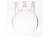 MSE PRO Small Angle Three-Mouth Ball Bottle, Thick Wall and High Strength, Middle Grinding Mouth: 29/42, Side Grinding Mouth: 29/42, 5000mL