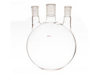 MSE PRO Small Angle Three-Mouth Ball Bottle, Thick Wall and High Strength, Middle Grinding Mouth: 34/45, Side Grinding Mouth: 24/40, 3000mL