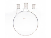 MSE PRO Small Angle Three-Mouth Ball Bottle, Thick Wall and High Strength, Middle Grinding Mouth: 34/45, Side Grinding Mouth: 24/40, 5000mL