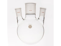 MSE PRO Small Angle Three-Mouth Ball Bottle, Thick Wall and High Strength, Middle Grinding Mouth: 45/50, Side Grinding Mouth: 24/40, 1000mL