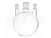 MSE PRO Small Angle Three-Mouth Ball Bottle, Thick Wall and High Strength, Middle Grinding Mouth: 45/50, Side Grinding Mouth: 24/40, 3000mL