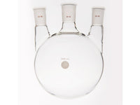 MSE PRO Small Angle Three-Mouth Ball Bottle, Thick Wall and High Strength, Middle Grinding Mouth: 29/42, Side Grinding Mouth: 24/40, 2000mL