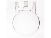 MSE PRO Small Angle Three-Mouth Ball Bottle, Thick Wall and High Strength, Middle Grinding Mouth: 29/42, Side Grinding Mouth: 24/40, 5000mL