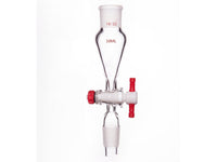 MSE PRO Separating Funnel, Upper Lower Mouth: 19/22, 2mm, PTFE Stopper, 10mL