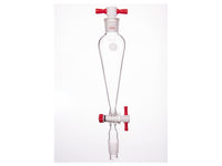 MSE PRO Separating Funnel, Upper Lower Mouth: 19/22, 2mm, PTFE Stopper, 50mL