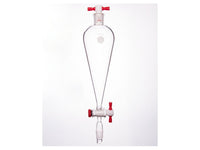 MSE PRO Separating Funnel, Upper Lower Mouth: 19/22, 4mm, PTFE Stopper, 250mL