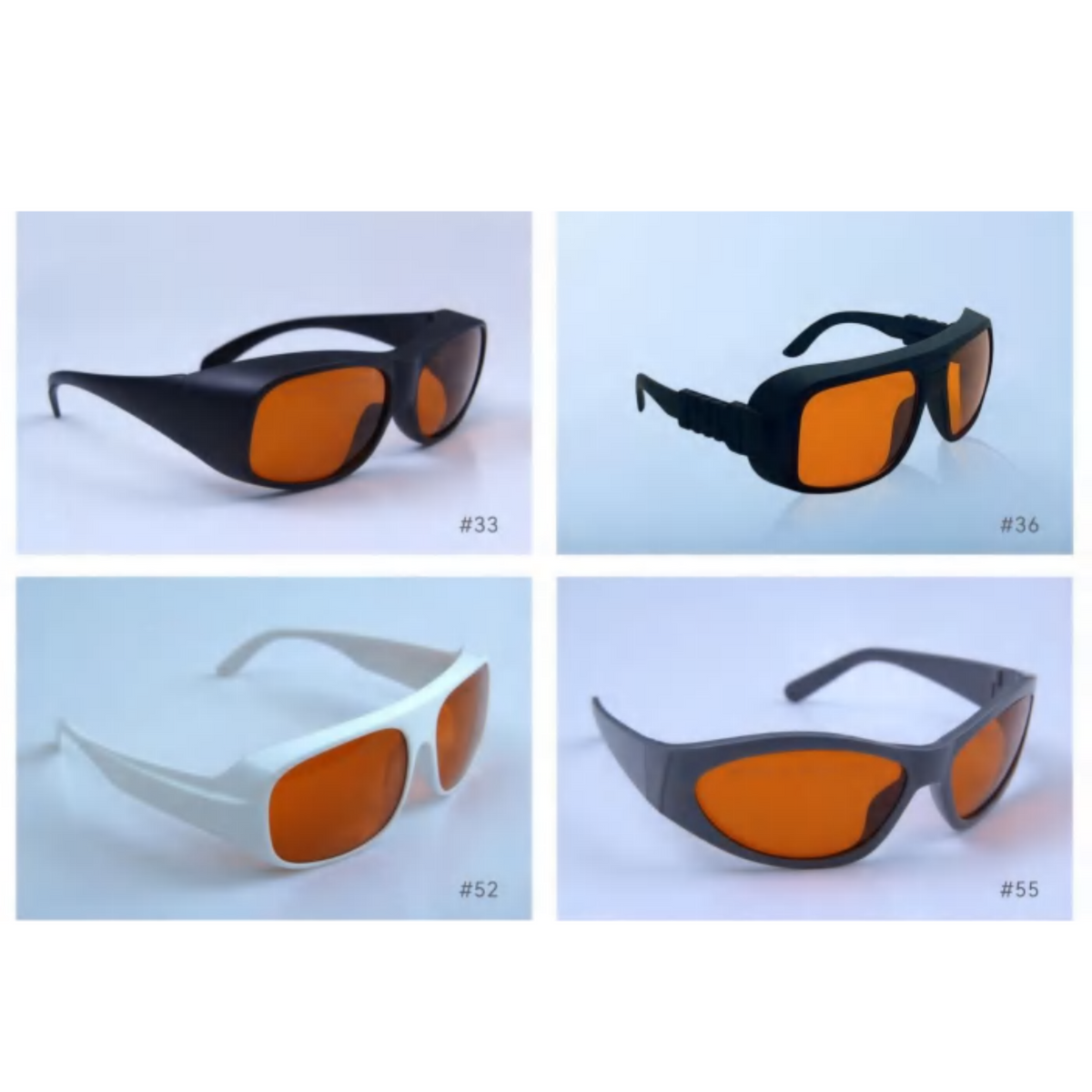 MSE PRO Laser Safety Glasses (180 - 534nm OD 6+, 800 - 1100nm OD 5+, 900 - 1095nm OD 6+) - Optics - MSE Supplies LLC - MSE Supplies