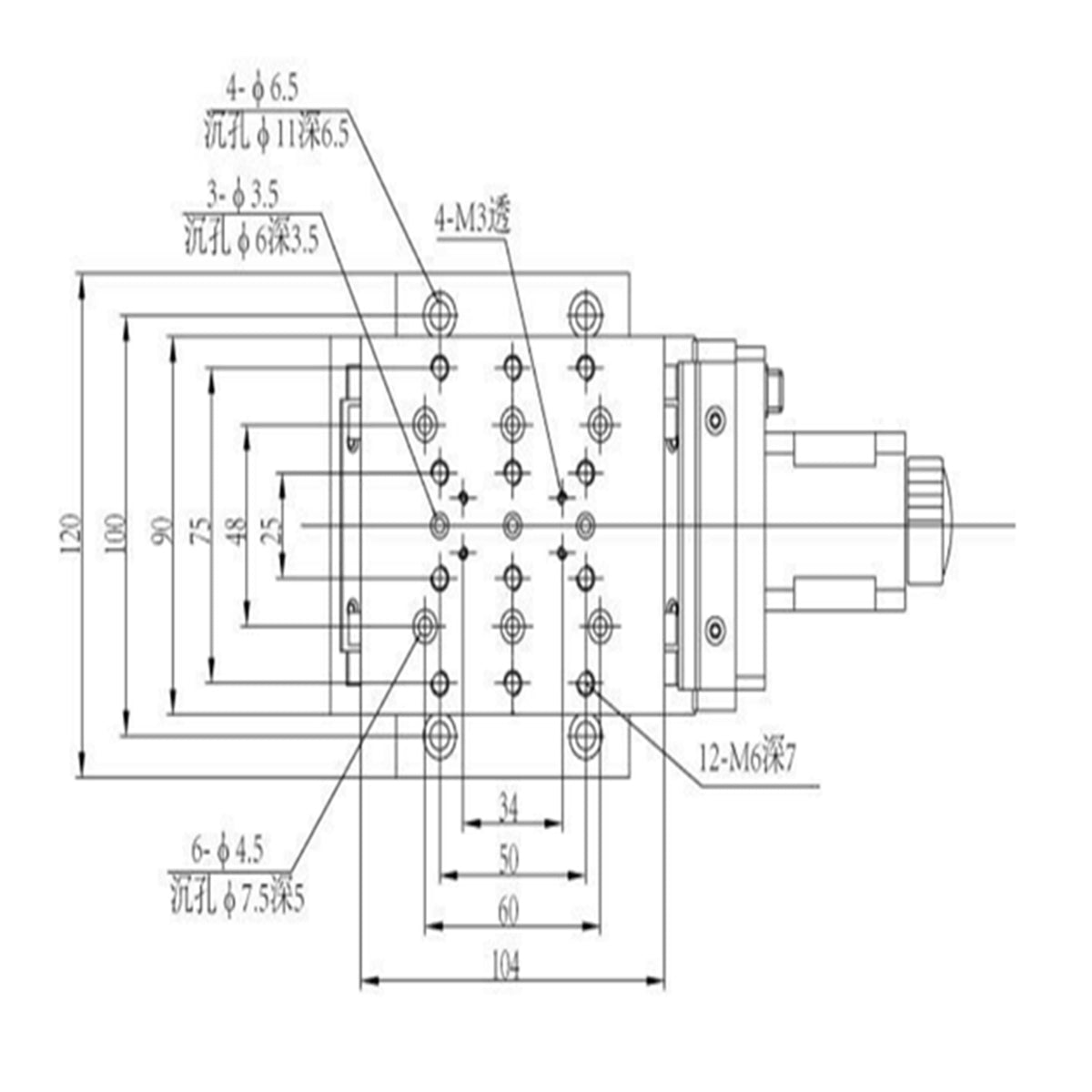 MSE PRO Stepper Motorized Aluminum Alloy Goniometer Stages (Angel ±45°, 80x80mm) - Optics - MSE Supplies LLC - MSE Supplies