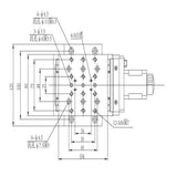 MSE PRO Stepper Motorized Aluminum Alloy Goniometer Stages (Angel ±45°, 80x80mm) - Optics - MSE Supplies LLC - MSE Supplies