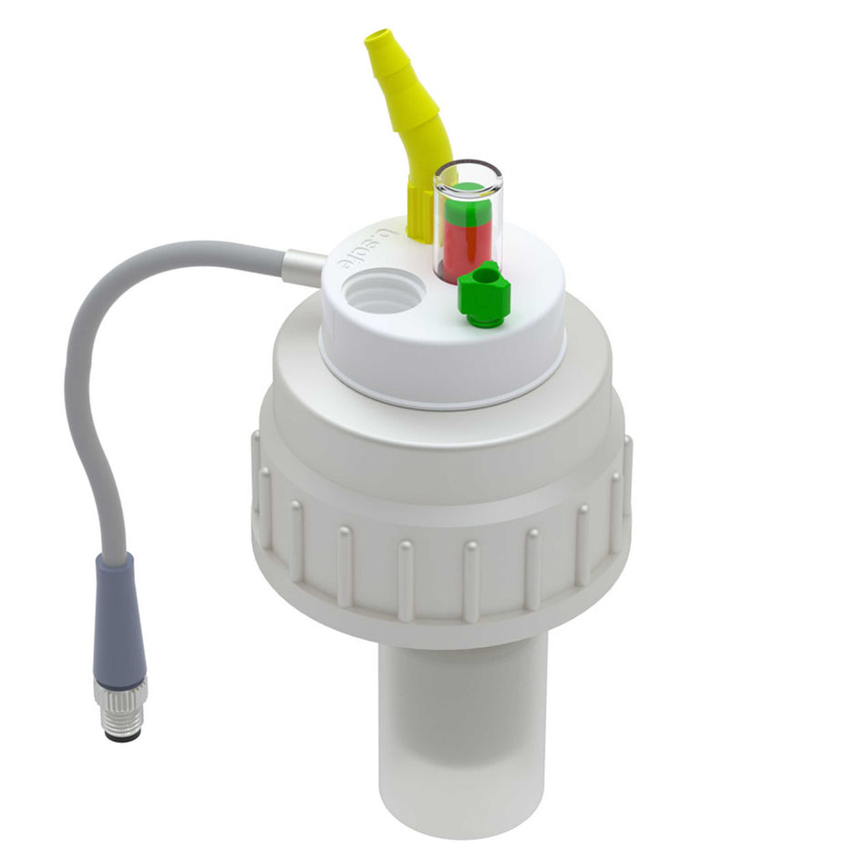 b.safe Control Waste Caps B53 (1x UNF1/4", 1x GL14, 1x NPT1/8" ) (PTFE/PE )