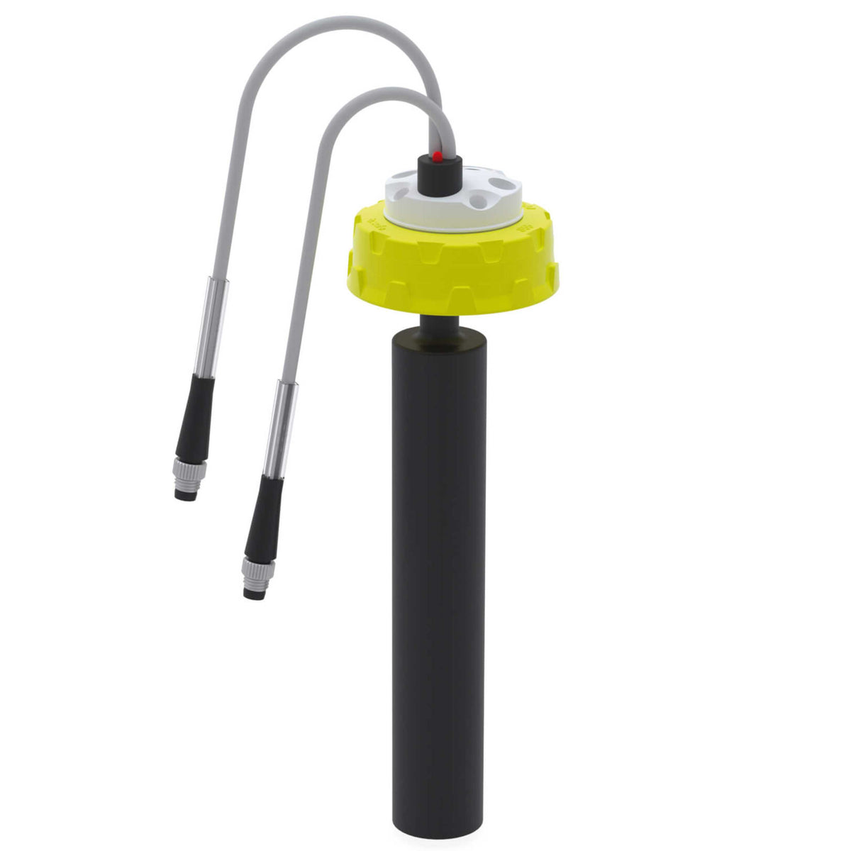 b.safe Control Waste Cap S55 DLC (4x UNF1/4", 1x GL14, 2x NPT1/8" ) (PTFE/PP-GF )