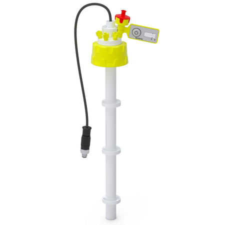 b.safe HPLC Eluent Control Cap (GL45, 4x UNF 1/4" ) (PTFE/PP-GF )