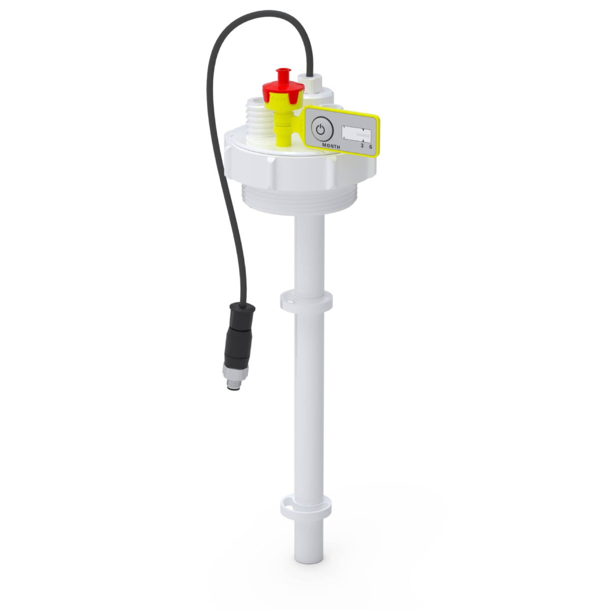 b.safe HPLC Eluent Control Cap (G2", 1xUNF1/4", 1xGL14, 1xGL18 ) (PTFE )