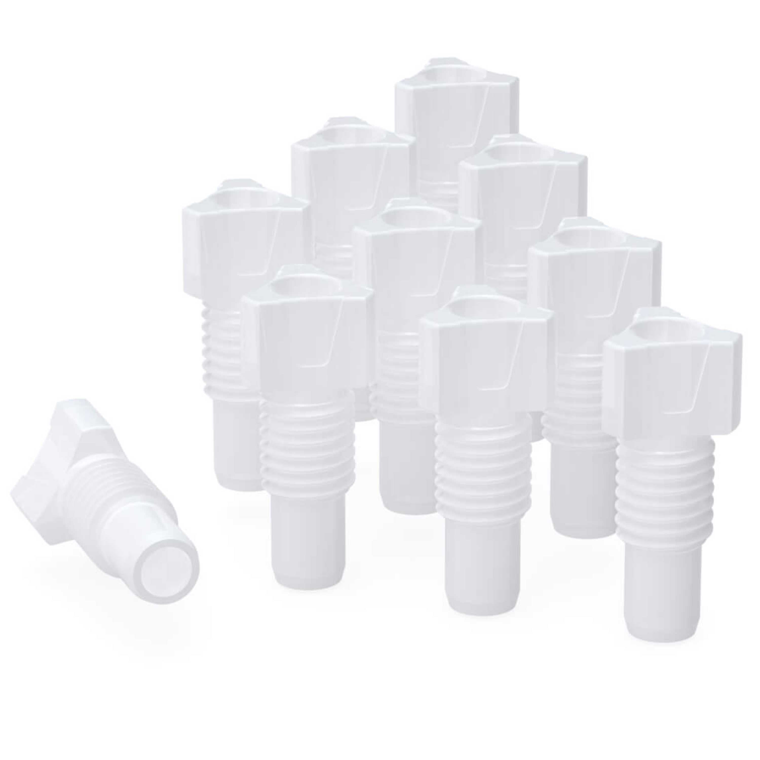 b.safe Fitting PFAS Analytic (UNF 1/4", Ø 3,2 mm (PU=10 pcs.) ) (PE )