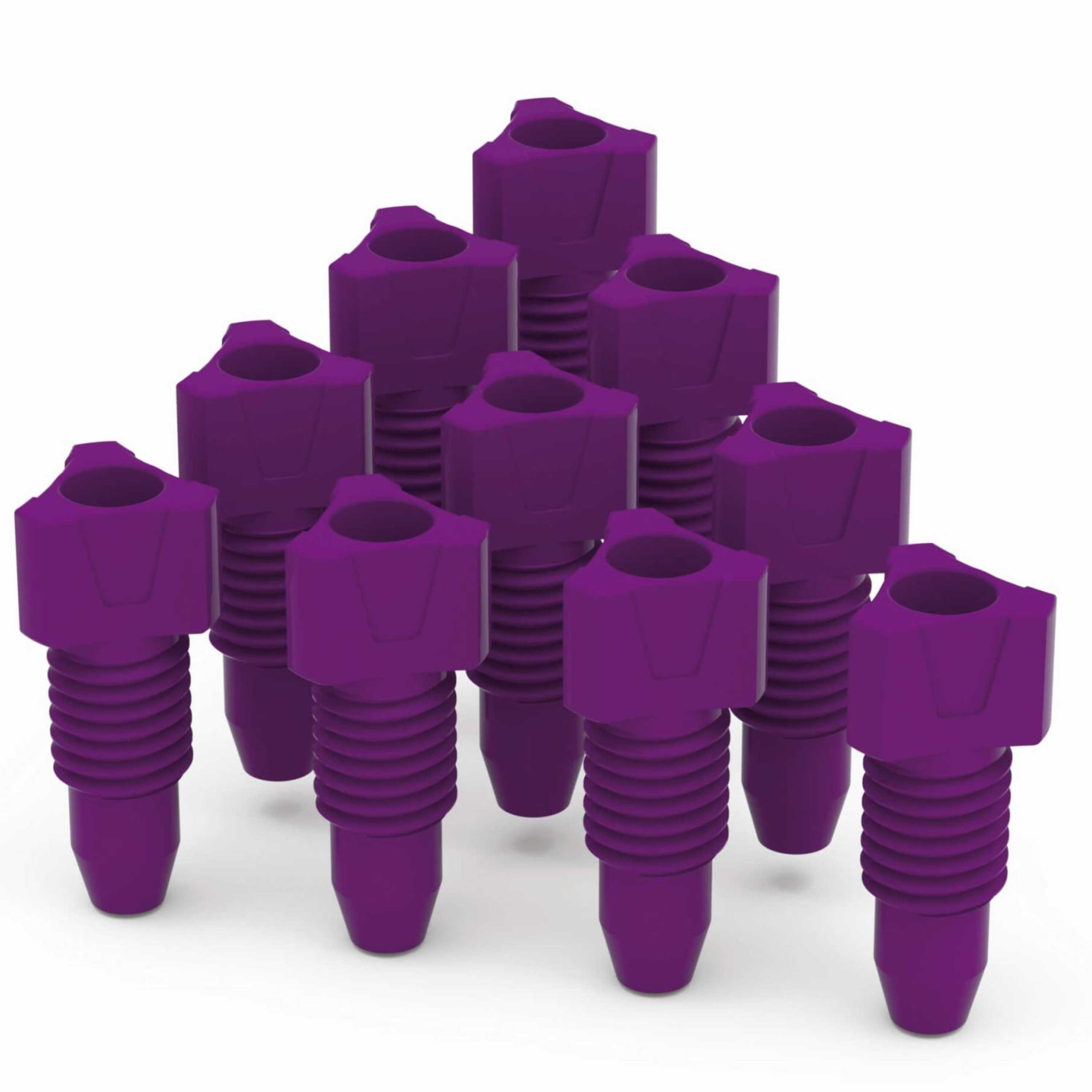 b.safe Fitting (UNF 1/4", Ø 2,2 mm (PU=10 pcs.) ) (PFA )