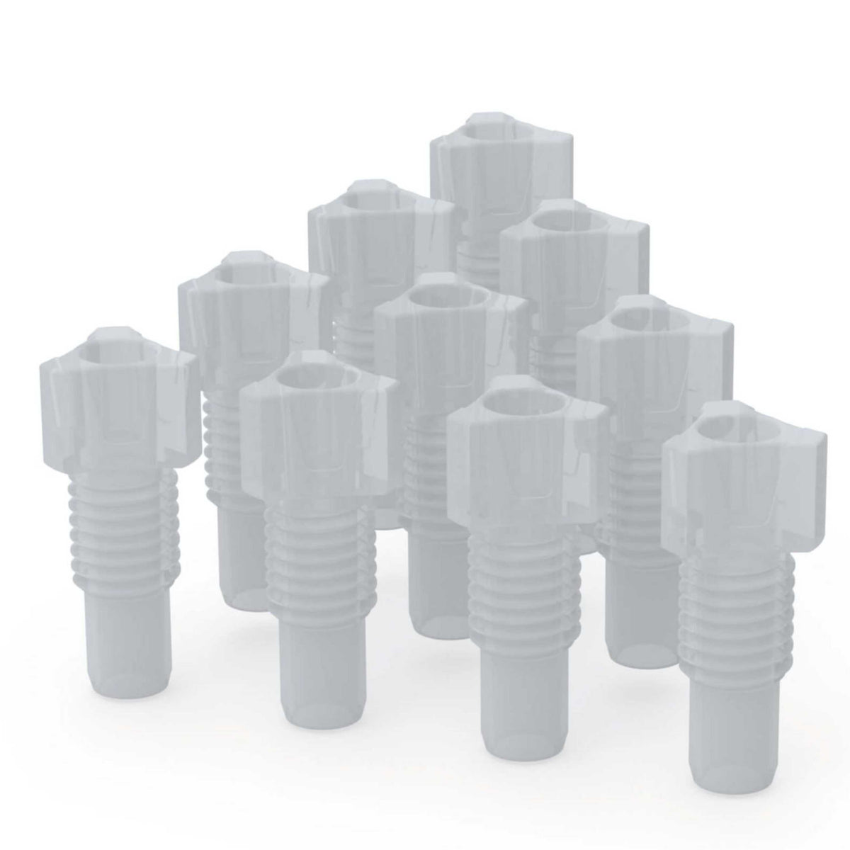 b.safe Fitting (UNF 1/4", Ø 3,2 mm (PU=10 pcs.) ) (PFA )