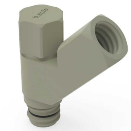 b.safe Adaptor for Exhaust Filter (GL14, 1x45° ) (PP )