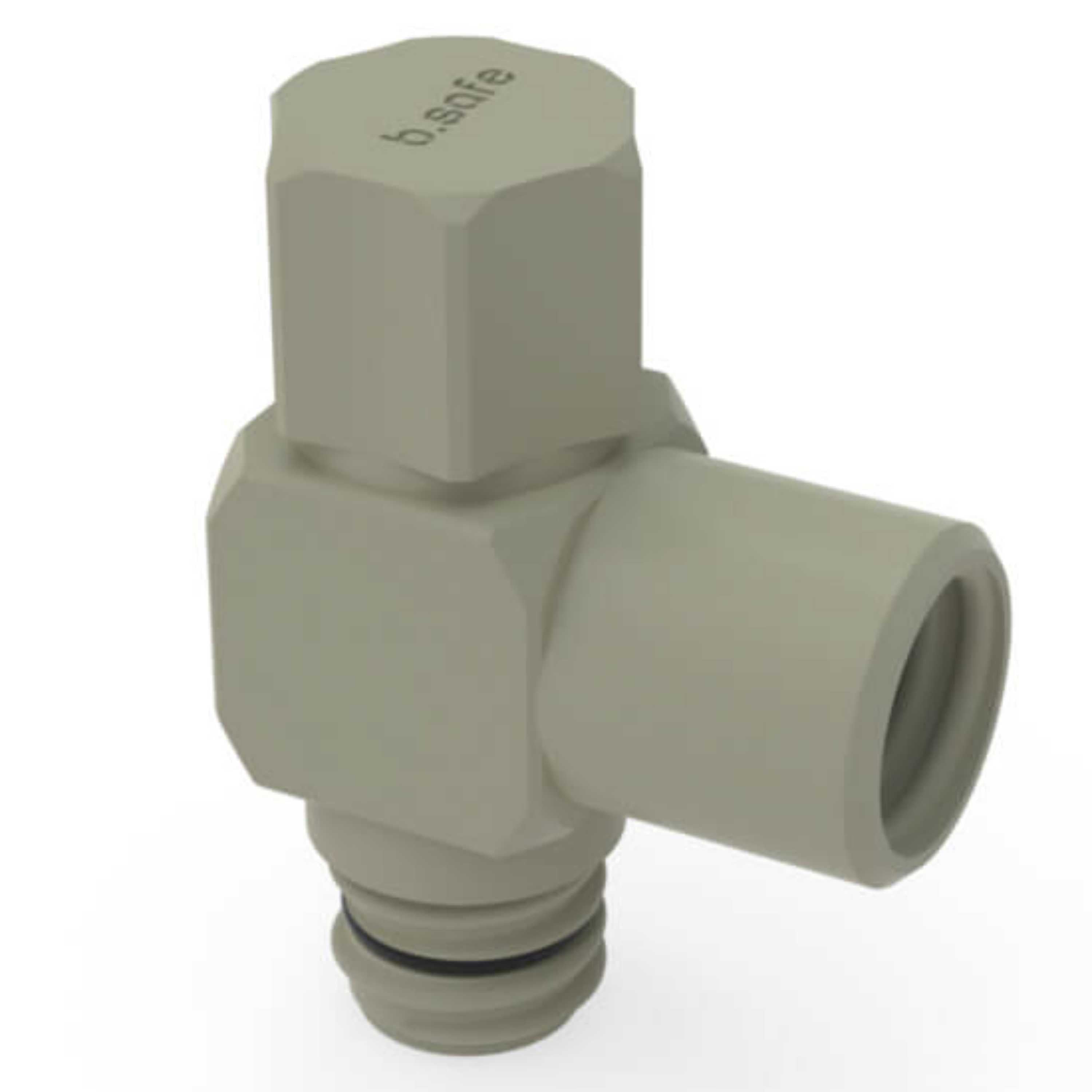 b.safe Adaptor for Exhaust Filter (GL14, 1x90° ) (PP )