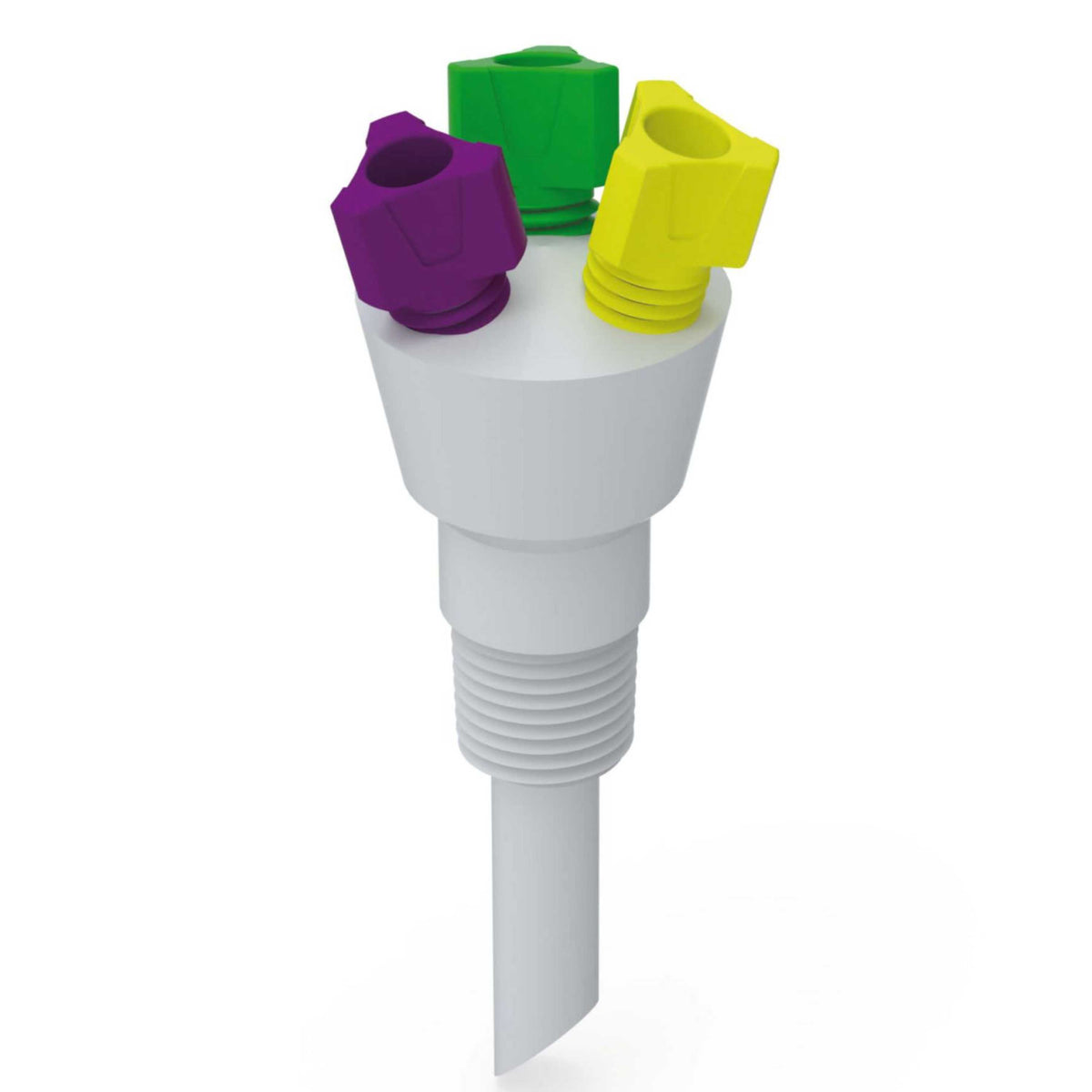 b.safe Multiport (NPT 1/8", 3x UNF 1/4" ) (PTFE )
