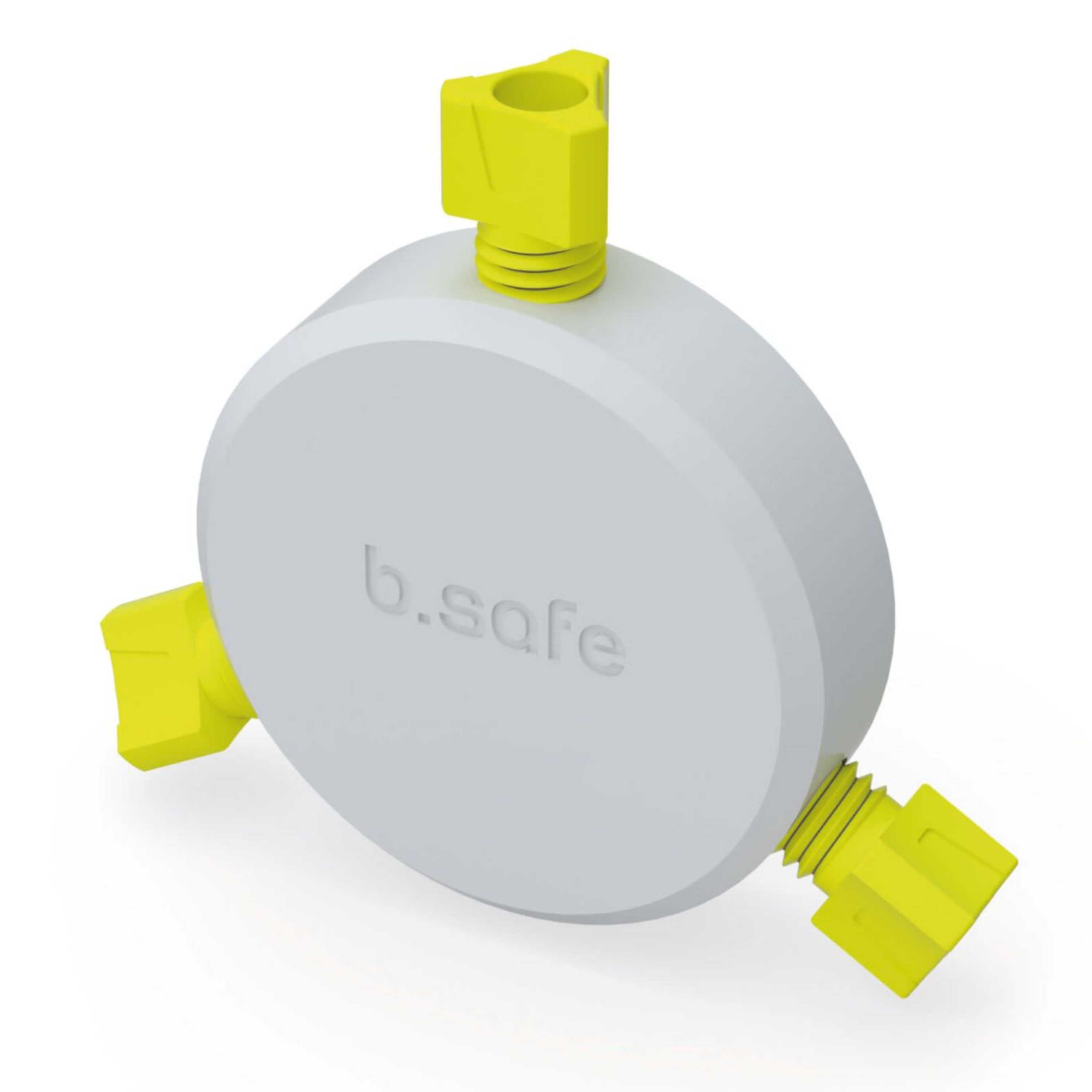 b.safe Distributor for Capillaries (3x UNF 1/4" ) (PTFE )