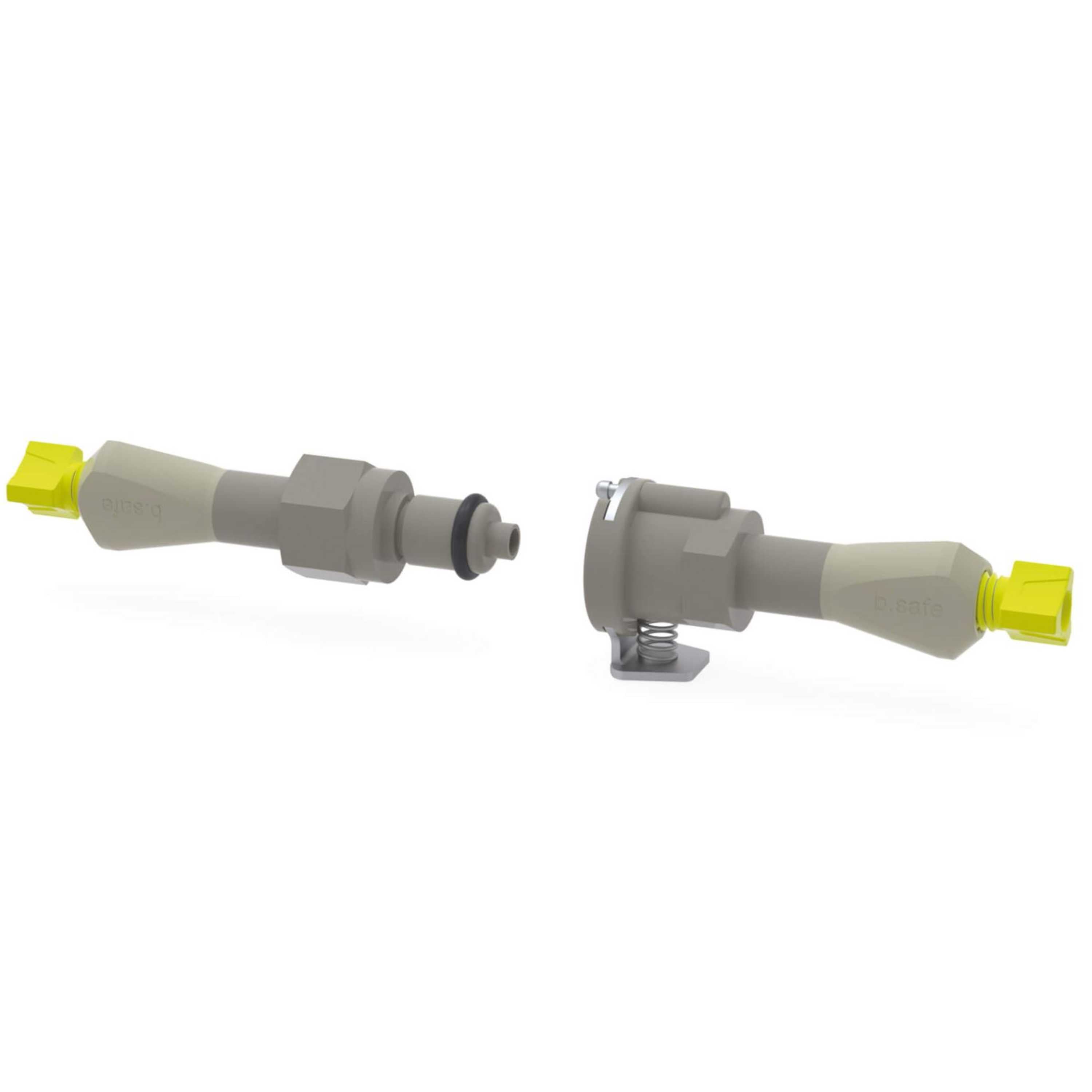 b.safe Quick Couplings (2x UNF 1/4" (f) ) (PP )