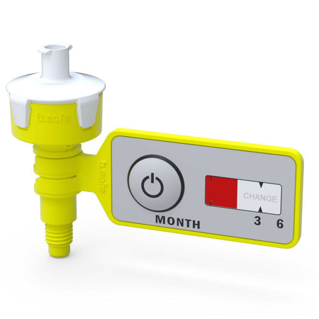 b.safe Air Valve UHPLC (UNF 1/4", (PU=2 pcs.) ) (PP )