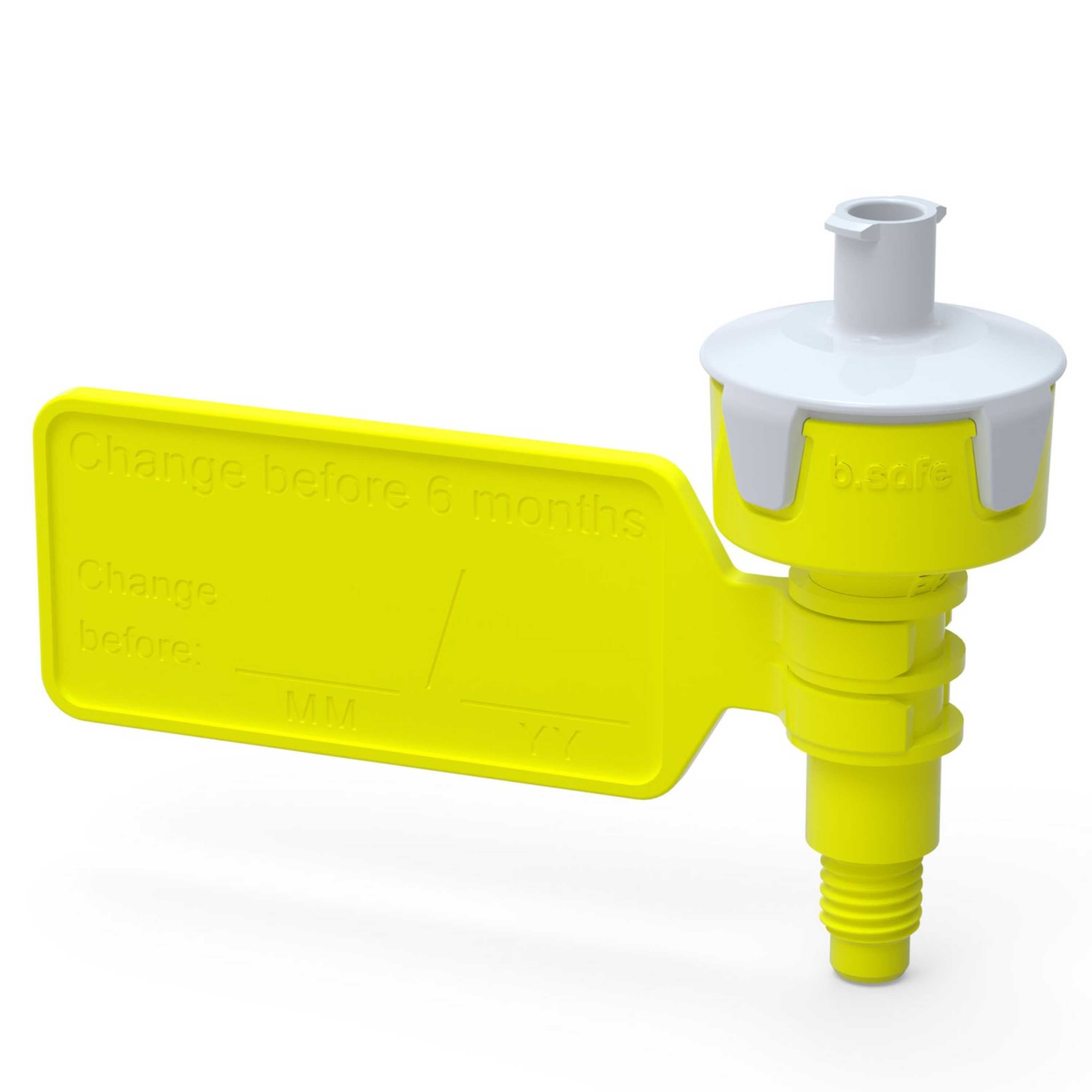 b.safe Air Valve UHPLC (UNF 1/4", (PU=2 pcs.) ) (PP )