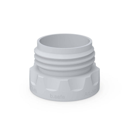 b.safe Adaptor for Waste Caps S 55 (S55 (m) - GL45 (f) ) (PTFE )