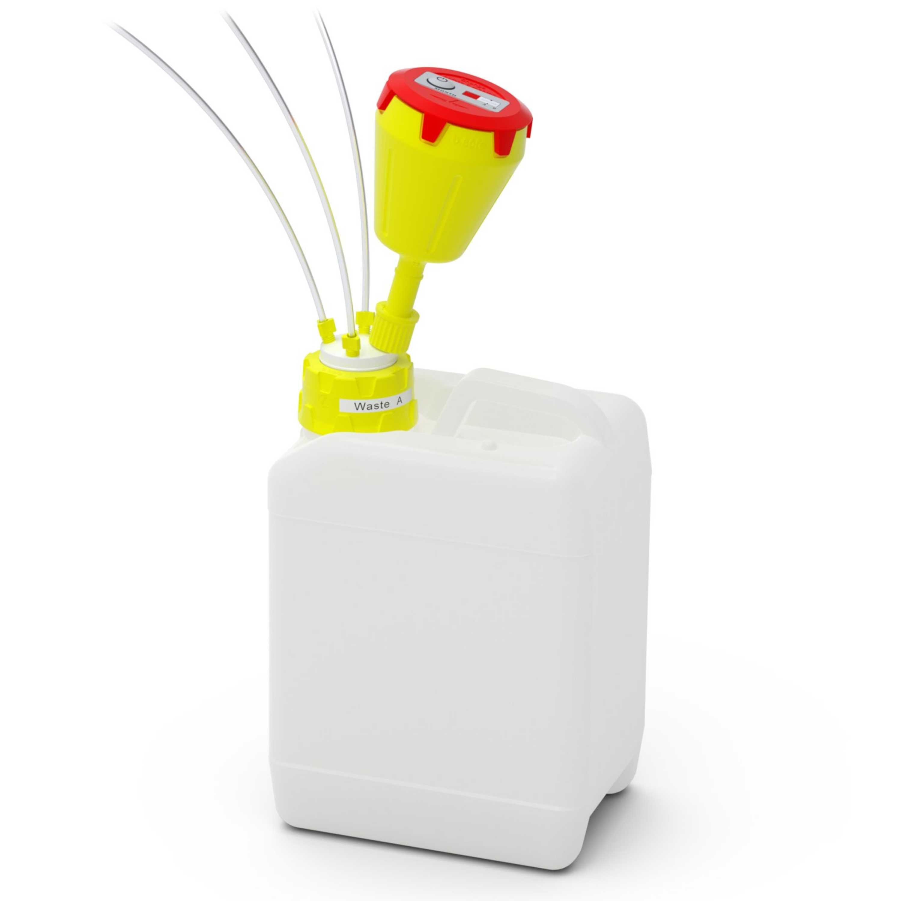 b.safe Adaptor for capillary connection (UNF 1/4" (m) - GL14 (f) ) (PP-GF )