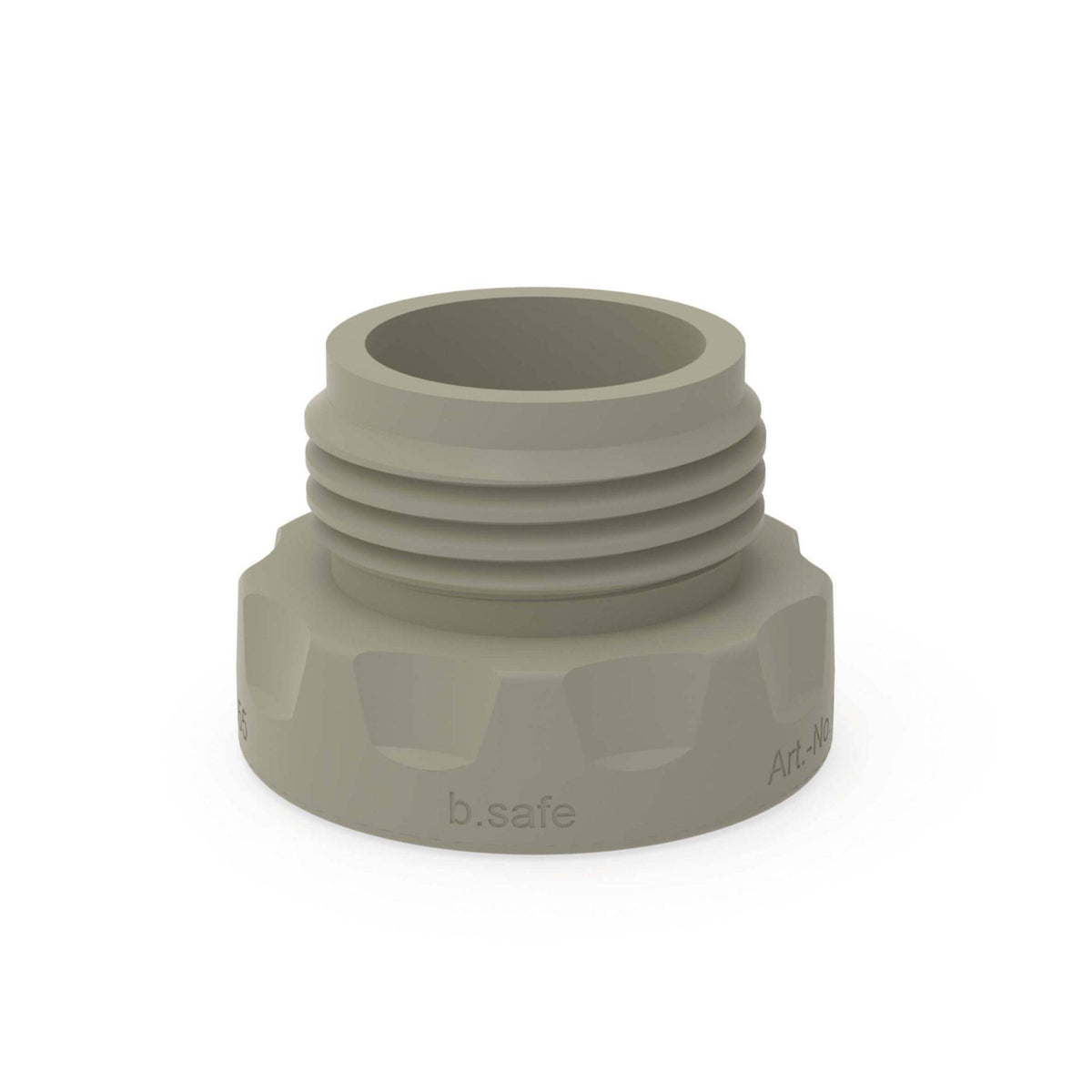 b.safe Adaptor for Waste Caps S 55 (S55 (m) - S50 (f) (PP)