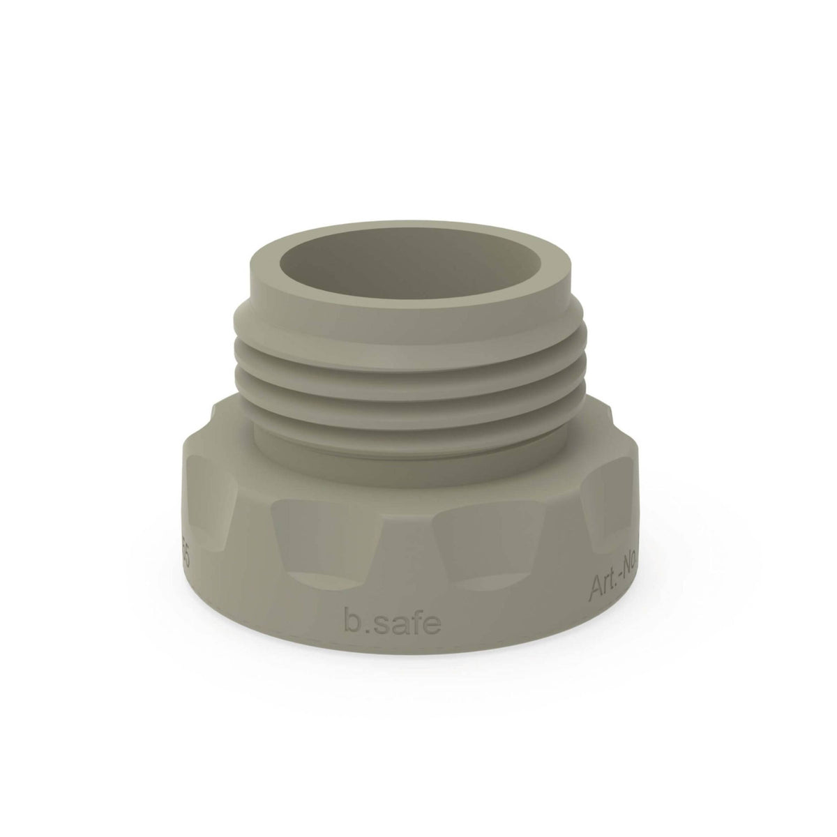 b.safe Adaptor for Waste Caps S 60/61 (S60/61 (m) - S65 (f) ) (PP )