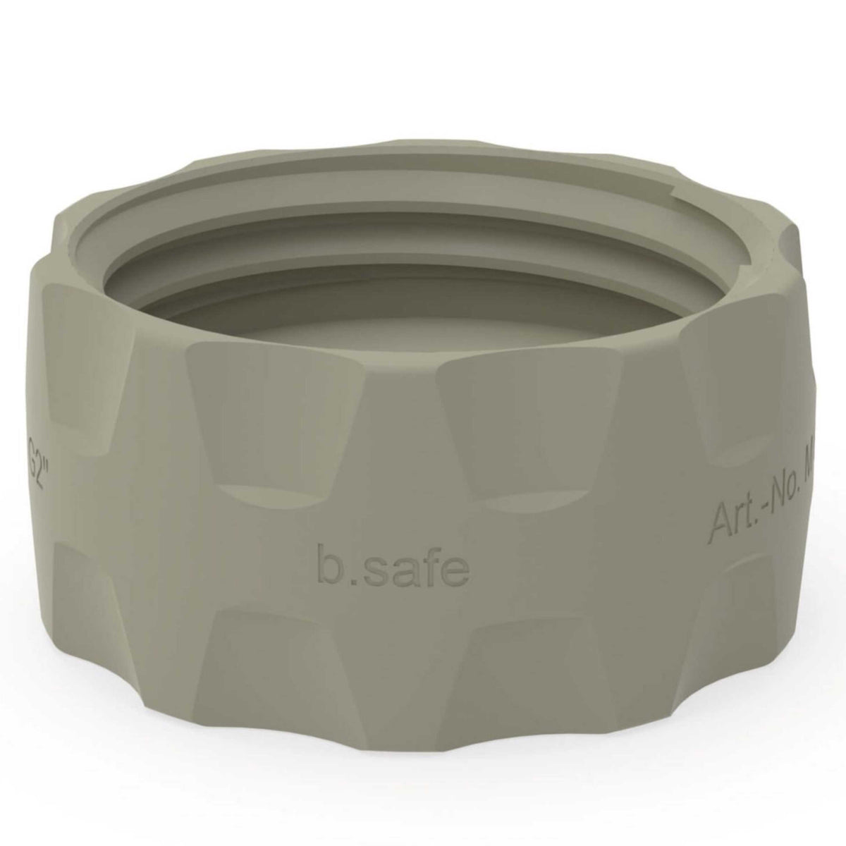b.safe Adaptor for Waste Caps with Barrel Thread (G1 1/2" (m) - GL45 (f) ) (PP )