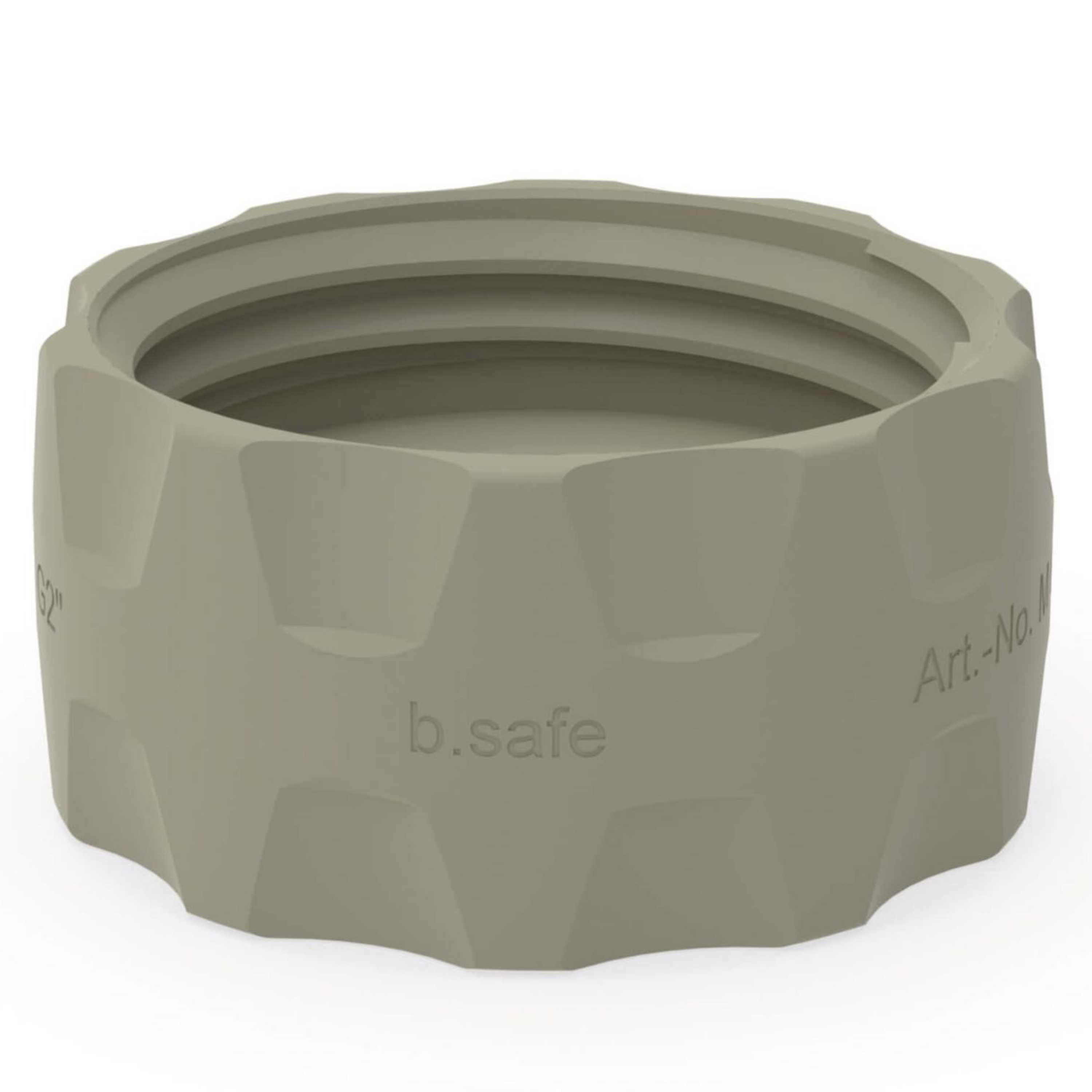 b.safe Adaptor for Waste Caps with Barrel Thread (G1 1/2" (m) - GL45 (f) ) (PP )