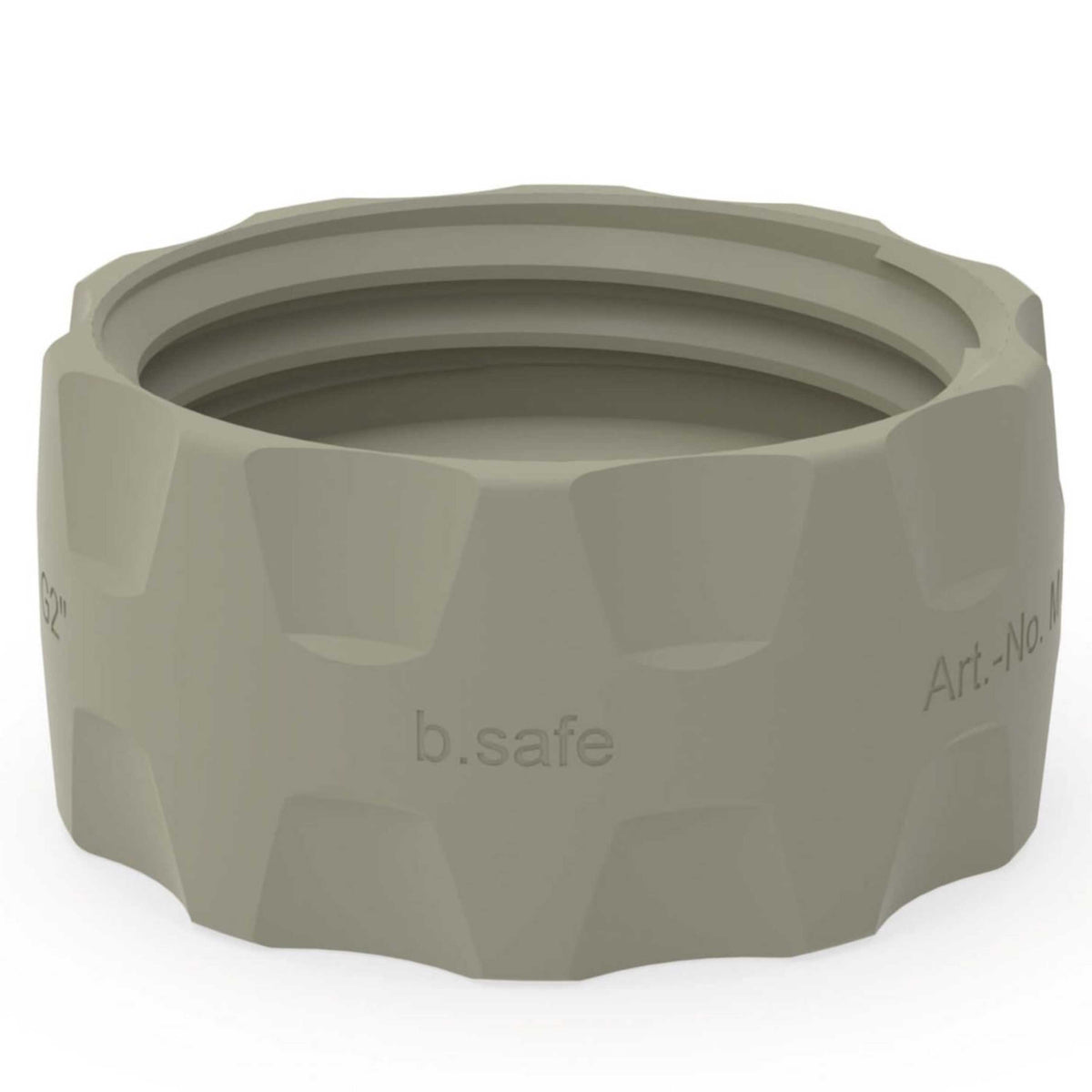b.safe Adaptor for Waste Caps with Barrel Thread (G 2"/BSP2" (f) - S55 (f) ) (PP )