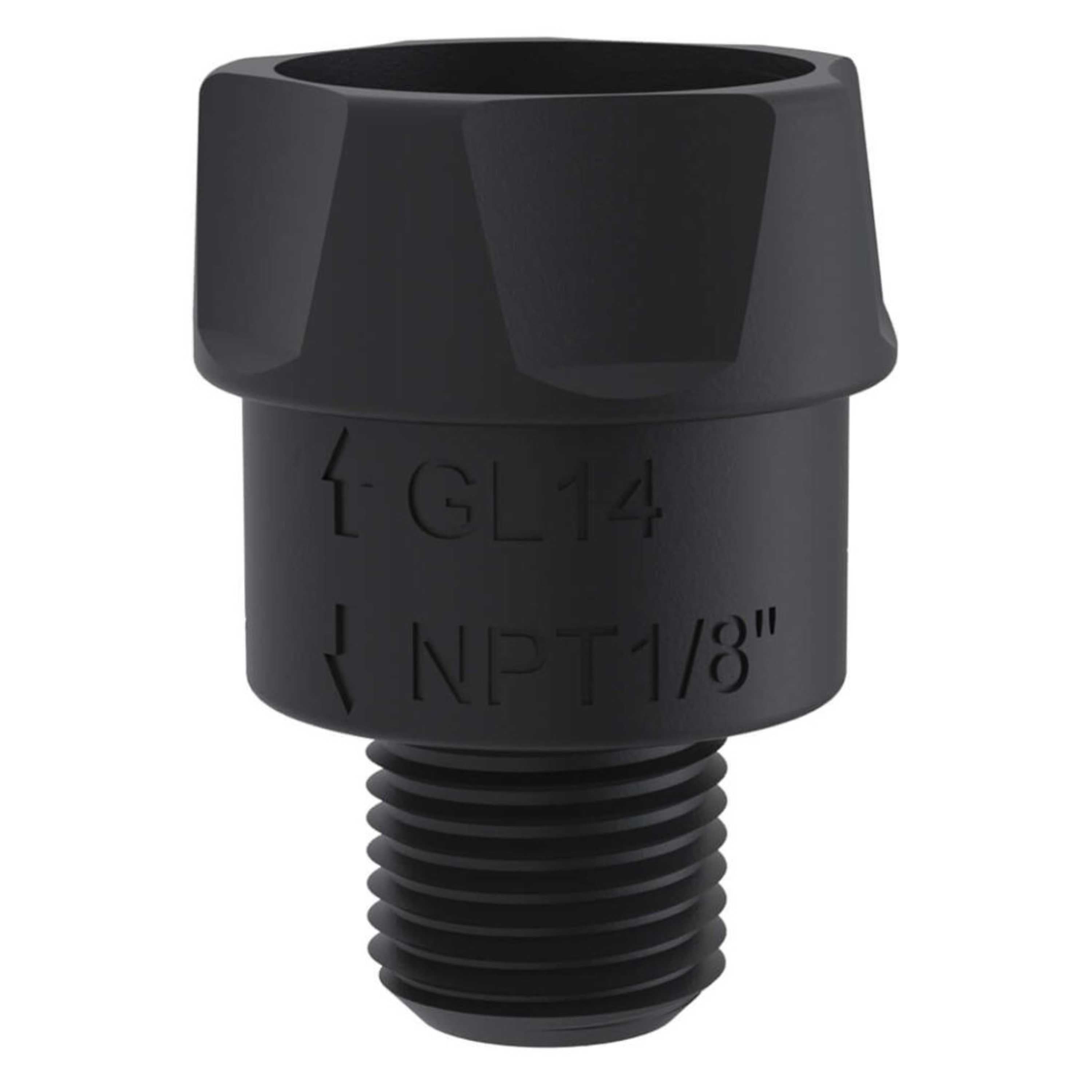 b.safe Adaptor for Exhaust Filter EL (NPT 1/8" (m) - GL14 (f) ) (PE-EL )