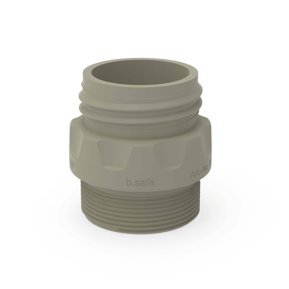 b.safe Adaptor for Waste Caps S 60/61 (S60/61 (m) - S51 (f) ) (PE-EX )