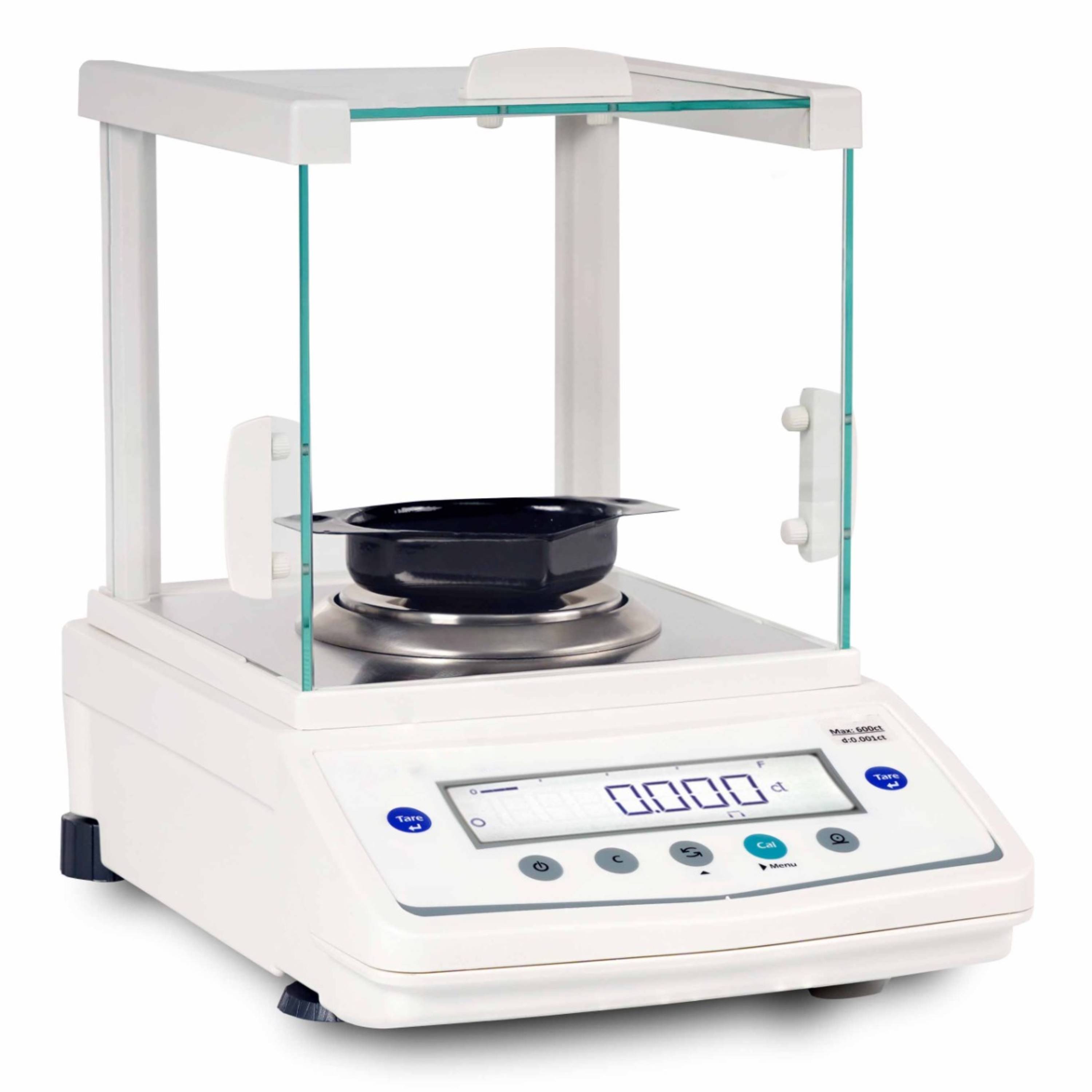 MSE PRO Precision Balance — 600.0 ct, 0.001 ct, Internal Calibration