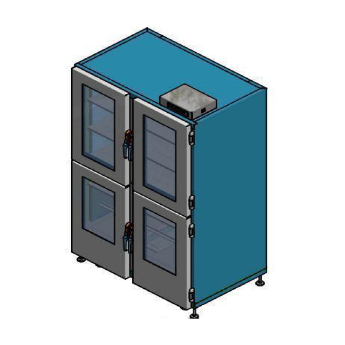 MSE PRO <5%RH 950L ESD Safe 60°C Baking Dry Cabinet - Wafer Carrier Cases - MSE Supplies LLC - MSE Supplies